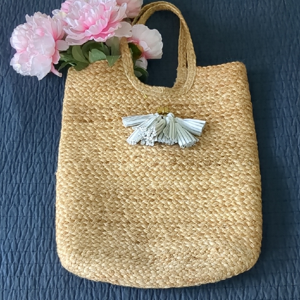 India Hocks Tall Jute Bag
